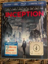 Inception (Blu-ray/DVD, 2010, 2-Disc Set) Leonardo Dicaprio - $5.56 CAD