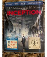 Inception (Blu-ray/DVD, 2010, 2-Disc Set) Leonardo Dicaprio - $5.56 CAD