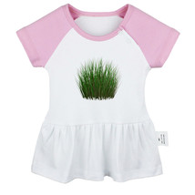 Babies Nature Grass Pattern Dresses Newborn Baby Girls Princess Dress Ki... - £10.26 GBP