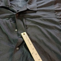 Tru-Spec RN#147495 Men's Black Snap Button Collar Shirt Short Sleeve Size Medium image 3