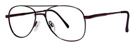 Hunter Men&#39;s Eyeglasses - Modern Collection Frames - Matte Brown 53-16-140 - £47.16 GBP