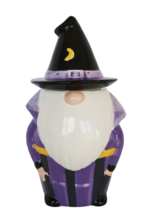10 Strawberry St. Candied Apple Collection Halloween Gnome Witch Hat Cookie Jar - £39.49 GBP