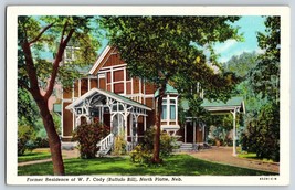 Postcard Former Residence Of W. F. Cody Buffalo Bill North Platte, Nebra... - $5.00