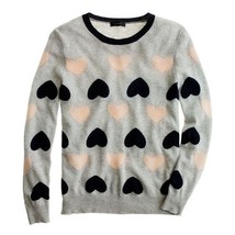J.Crew Heartbreaker Sweater Wool Blend Gray Crewneck Size 2XS - $24.74