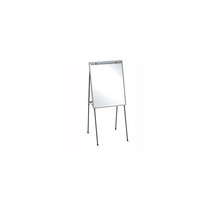 Dry-Erase Board Easel- Rubber Feet- 40in.-70in.- Black - $190.89