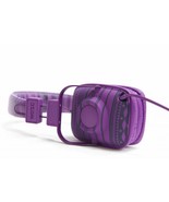 WeSc Maraca Larper Stripe/Dark Purple Compact Folding Headphones O/S NIB - £22.39 GBP