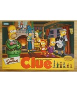 Parker Brothers 40766 The Simpsons CLUE Mystery Detective Board Game Complete - $24.44