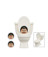 Toilet Man Assembly Block Toy, Set of 5 - $58.00