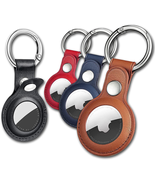 Eusty Air Tag Keychain for Apple Airtags Holder, 4 Pack Protective Leath... - £12.00 GBP
