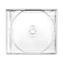 Four Square Media 50 X CD DVD Jewel 10.4mm Cases for 1 Disc with Clear T... - $168.00