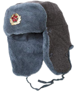 Urss Vintage Ruso Ejército Ushanka Gorro de Invierno, Con Soviético Sold... - $48.93+