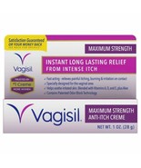 Vagisil Max Strength Anti-ItchCream Instant Long Lasting Relief 1 Oz Exp... - £3.13 GBP