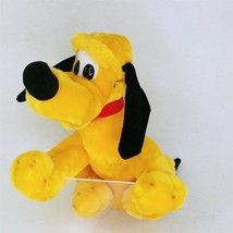 Disney&#39;s PLUTO Plush Toy Stuffed Animal Disney Vintage Collectible Orig Tag 13&quot; - £20.57 GBP