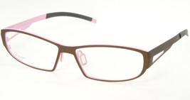 Nuevo Orgreen HELLDIVER 8 Mate Marrón Oscuro En Rosa Bebé Gafas Marco 54-13-135 - £150.41 GBP