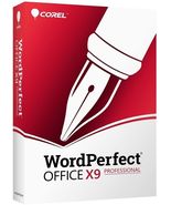 WordPerfect Office X9 Professional - $20.00