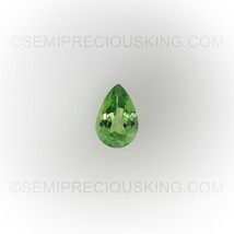 Natural Tsavorite Pear Facet Cut 6X4mm Mint Green Color VVS Clarity Green Garnet - $65.02