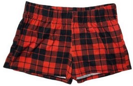 Marvel Captain Marvel Comfy Boy Girl Kid Plaid Lounge Casual Summer Shor... - $6.44