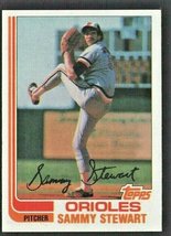 Baltimore Orioles Sammy Stewart 1982 Topps Baseball Card #679 nr mt  ! - £0.39 GBP