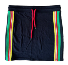 Zara Trafaluc Women&#39;s Mini Skirt Side Colorful Stripes Size S Black - £7.90 GBP