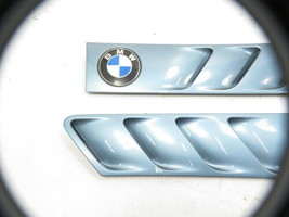 98 BMW Z3 1.9L E36 #1241 Grill Pair, Exterior Hood Gill Atlanta Blue 51138397505 - £47.47 GBP