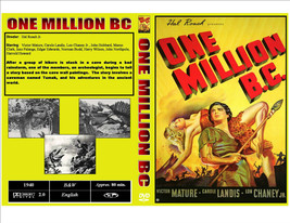One Million B.C. (1940) Victor Mature DVD-R On Demand Plus Case &amp; Artwork - £16.46 GBP