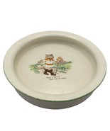 Vintage Stoneware Children&#39;s Bowl Puss in Boots England 6.5&quot; - $22.07 CAD