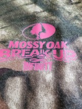 MOSSY OAK Brand ~ Ladie&#39;s Large T-Shirt ~ Short Sleeve ~ Camo ~ Cotton Blend - £11.73 GBP