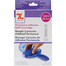 Xyron Mega Runner Permanent Adhesive Refill.25&quot;X100&#39; For Use In 0701 Or ... - $21.05