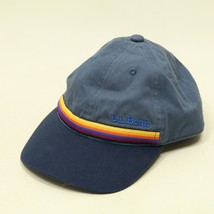 L.L. Bean Hat Cap Snapback Adjustable Size M / L Blue - £9.10 GBP