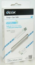 NEW Dexim Visible-G Apple iPad 1/2 LED Glowing BLUE Charge USB Sync CABL... - £3.65 GBP