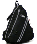 Messenger Sling Body Bag Backpack BLACK Day Bag Shoulder Cross Body Hiki... - $33.60 CAD