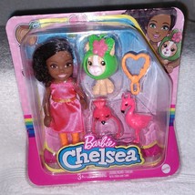 Barbie Chelsea Flamingo Doll Pet Costume and Accessories New - $7.80