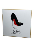 Christian Louboutin Black Stiletto Heel Wall Art. 10x10inch - $779.32 MXN