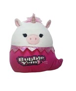 Squishmallow Hershey Bubble Yum Bubble Gum Aja 8&quot; Pink Unicorn Plush Pil... - £27.23 GBP