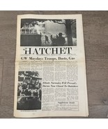 The Hatchet May 4, 1971 GEORGE WASHINGTON UNIV. Newspaper Tear Gas Prote... - £45.55 GBP