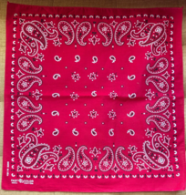 Vintage RETRO 60s Trunk Up Fast color Red Bandana Elephant Brand New/Old... - $39.20