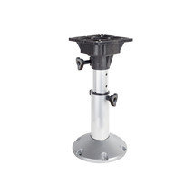 Adjustable Boat Seat Pedestal Base Aluminium Anodized Marine Boat Yacht ... - £130.68 GBP