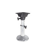 Adjustable Boat Seat Pedestal Base Aluminium Anodized Marine Boat Yacht ... - $223.33 CAD