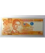 Philippines 2010 Banknote P-206a 20 Piso  Gem UNC SOLID NUMBER  S/N GP33... - £145.05 GBP