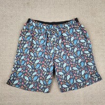 SAXX Swim Trunks Suit Cannonball 2N1 Mens Medium Drawstring Pockets Line... - $27.71