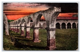 Ruins of Arches Mission San Juan Capistrano California CA UNP DB Postcard H25 - £2.29 GBP