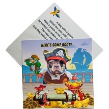 PIRATE DOG HERE&#39;S SOME BOOTY MONEY CARD HOLDER - FREE US SHIPPING - $4.95