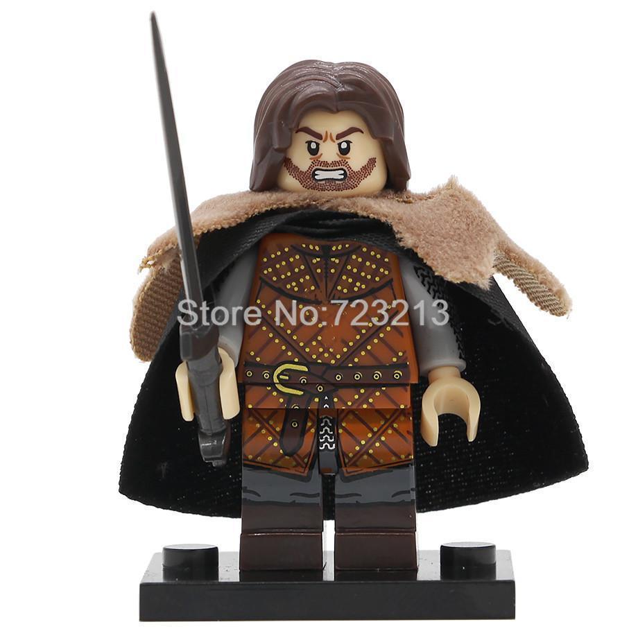 6pcs set Game Of Thrones Soldiers Of Winterfell Eddard Stark 6pcs-set-game-of-thrones-soldiers-of-winterfell-eddard-stark