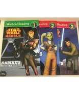 Three New Worlds of Reading Star Wars Rebels Reading Books - $11.66