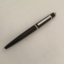 Cartier Diabolo Platinum Trim Black Ball pen Made in France - $479.16