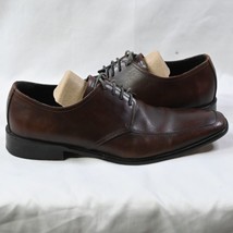 Gordon Rush  men&#39;s shoes leather split-toe blucher brown 10 men&#39;s dress ... - $29.99