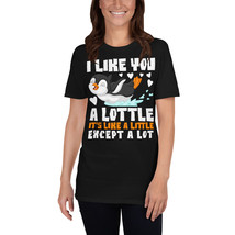 I like you a lottle. It&#39;s like a little, except a lot penguin gifts - £16.05 GBP
