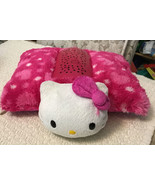 Dream Lites HELLO KITTY Pink Pillow Pets Plush Night Light Projector - W... - £16.35 GBP