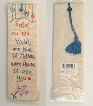Vintage Russ Berrie Company Embroidered Bookmark Mothers Day Theme New Old Stock - £11.91 GBP