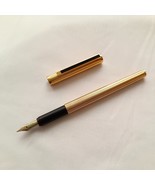 Penna stilografica Dunhill Gemline - mais d&#39;orzo placcato in oro con... - £230.52 GBP